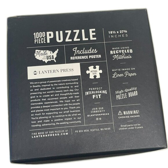 Lantern Press 1000-Piece Jigsaw Puzzle Steamboat Colorado Signpost - Picture 3 of 4